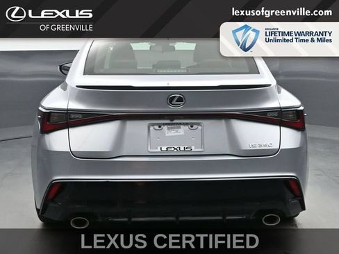 Certified 2024 Lexus IS 350 F Sport w/ Accessory Package 2 RWD image 7