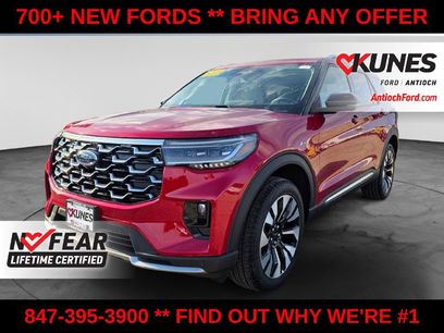 New 2026 Ford Explorer Platinum w/ LUX Leather Package
