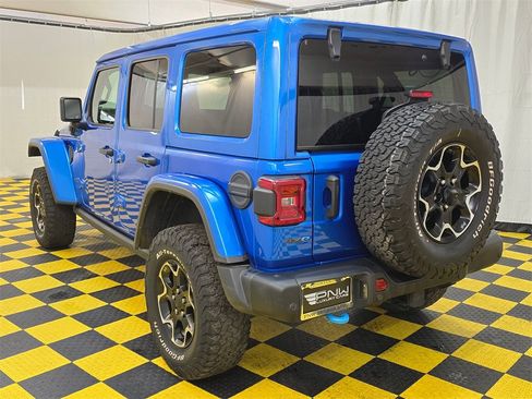Used 2021 Jeep Wrangler Unlimited Rubicon 4xe w/ Steel Bumper Group image 5