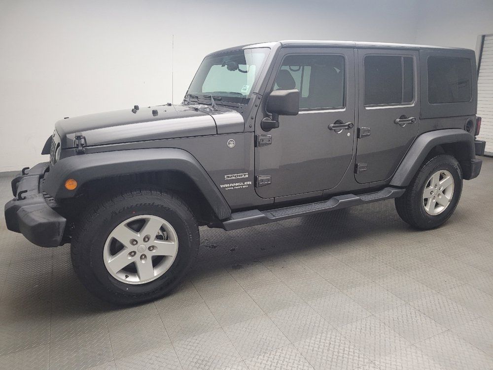Used 2017 Jeep Wrangler Unlimited Sport w/ Quick Order Package 24S AWD/4WD image 2