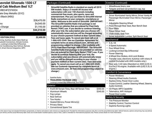 Used 2015 Chevrolet Silverado 1500 LT w/ All Star Edition image 5