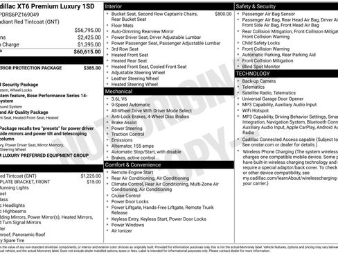 Certified 2023 Cadillac XT6 Premium Luxury AWD/4WD image 41