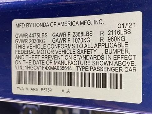 Used 2021 Honda Accord Sport Special Edition image 25