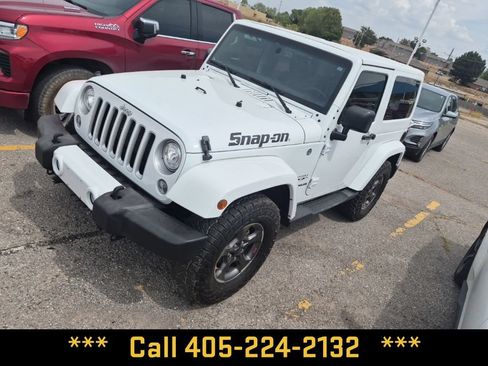 Used 2016 Jeep Wrangler Sahara w/ Connectivity Group AWD/4WD image 2