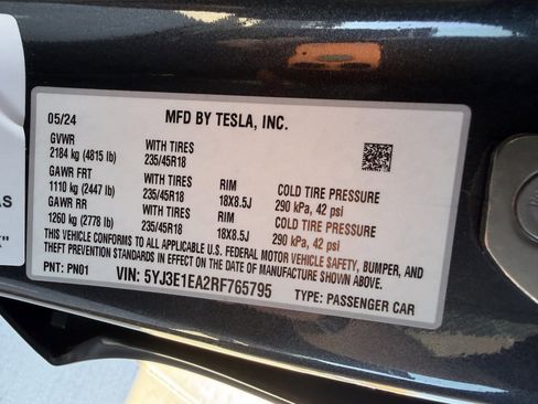 Used 2024 Tesla Model 3 RWD image 49