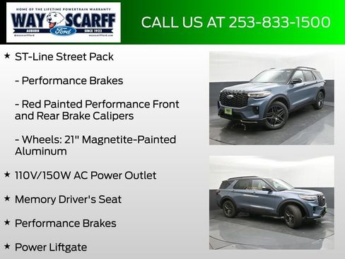 New 2026 Ford Explorer ST-Line w/ ST-Line Street Pack AWD/4WD image 18
