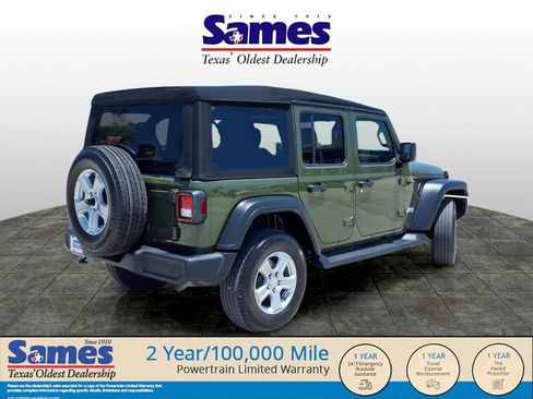 Used 2021 Jeep Wrangler Unlimited Sport AWD/4WD image 5