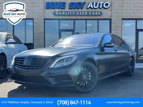 Used 2017 Mercedes-Benz S 550 4MATIC Sedan image 1