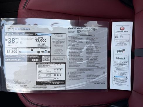 New 2026 MAZDA CX-50 2.5 Hybrid w/ Weather Package AWD/4WD image 35