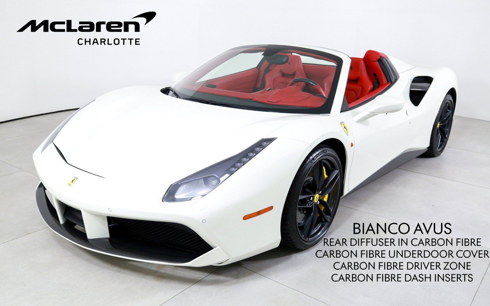 Used 2018 Ferrari 488 Spider RWD image 1