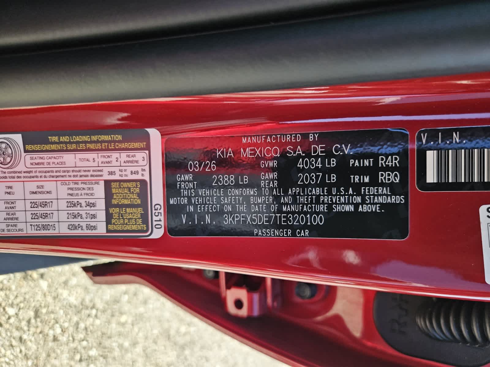 New 2026 Kia K4 EX FWD image 21