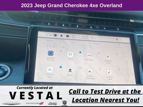 New 2023 Jeep Grand Cherokee Overland AWD/4WD image 31
