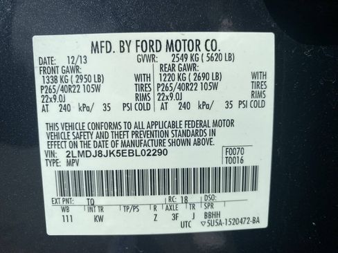 Used 2014 Lincoln MKX AWD w/ Equipment Group 102A image 43