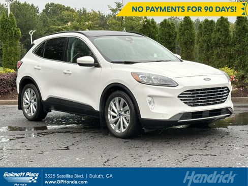 Used 2022 Ford Escape Titanium w/ Titanium Elite Package FWD image 1