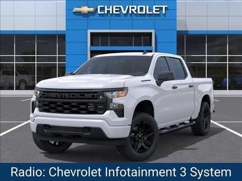 New 2026 Chevrolet Silverado 1500 Custom w/ Turbomax Blackout Package RWD image 6