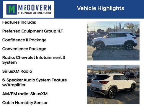 Used 2023 Chevrolet TrailBlazer LT w/ Convenience Package image 4