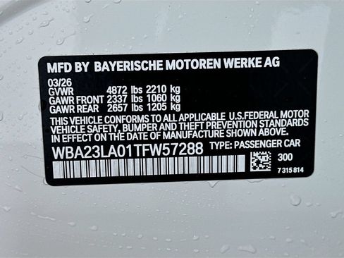 Used 2026 BMW 330i xDrive Sedan w/ Convenience Package AWD/4WD image 24