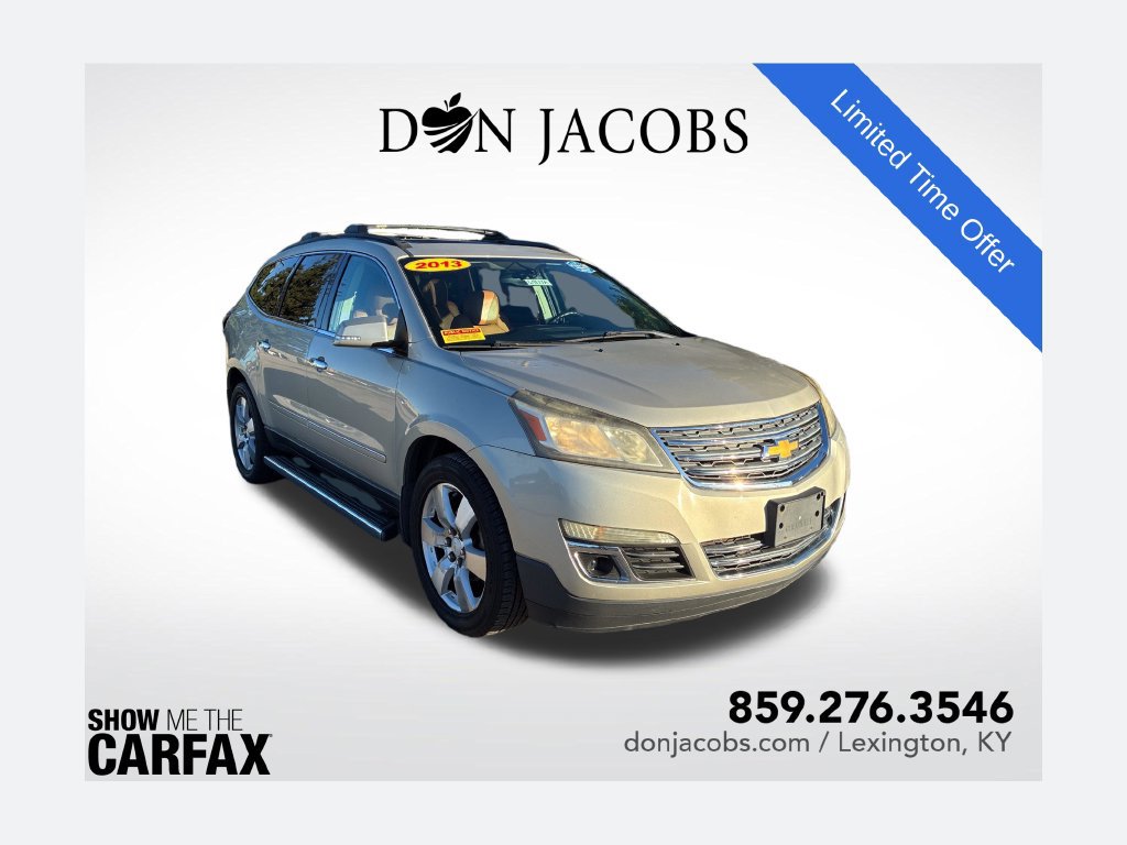 Used 2013 Chevrolet Traverse LTZ w/ LPO, 'HIT The Road' Package FWD 360° Tour