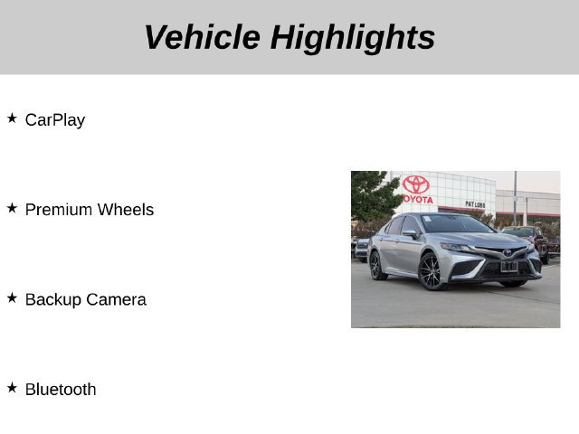 Used 2023 Toyota Camry SE FWD image 5