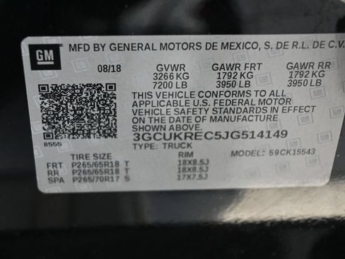 Used 2018 Chevrolet Silverado 1500 LT w/ All Star Edition AWD/4WD image 15