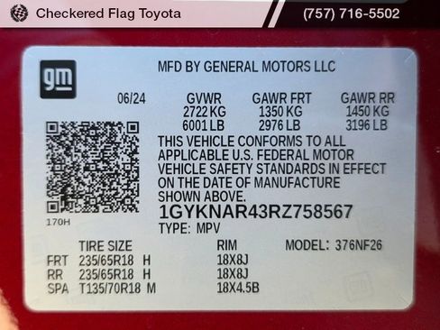 Used 2024 Cadillac XT5 Luxury image 19