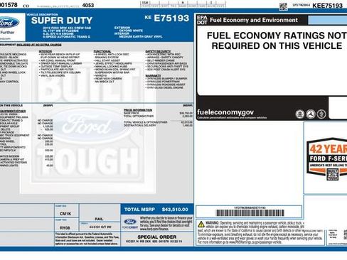 Used 2019 Ford F250 XL w/ Power Equipment Group image 3