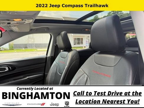 Used 2022 Jeep Compass Trailhawk w/ Trailhawk Elite Group AWD/4WD image 8