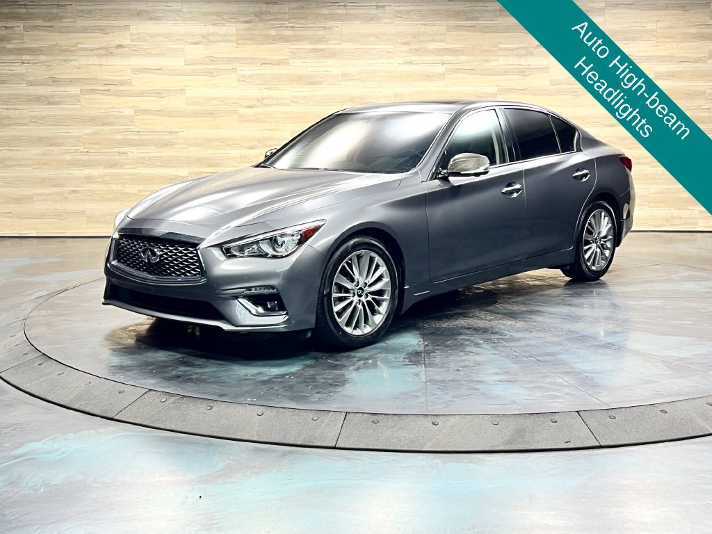 Used 2022 INFINITI Q50 Luxe w/ Cargo Package RWD image 9