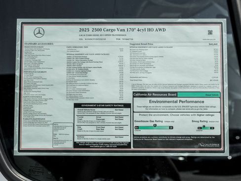 New 2025 Mercedes-Benz Sprinter 2500 image 26