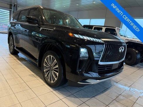 Certified 2025 INFINITI QX80 Pure w/ Cargo Package AWD/4WD image 1