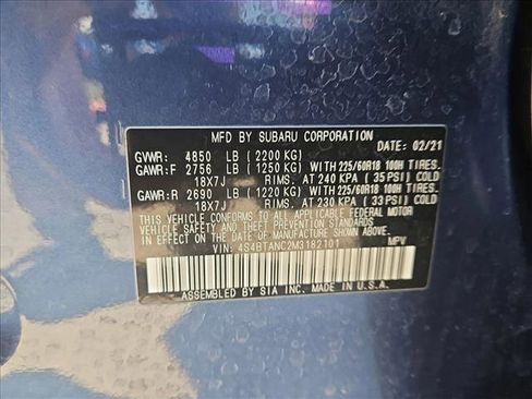 Used 2021 Subaru Outback Limited w/ Popular Package #2 image 26