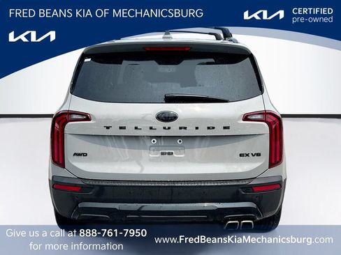 Certified 2021 Kia Telluride EX w/ EX Premium Package AWD/4WD image 6
