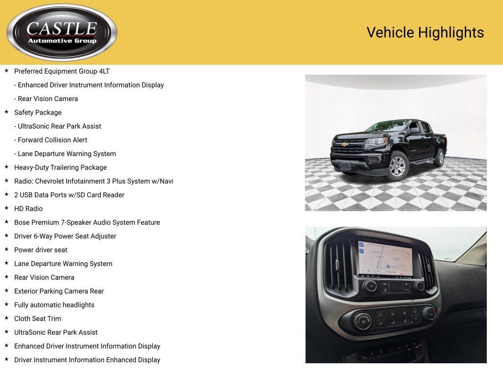 Used 2021 Chevrolet Colorado LT w/ Safety Package AWD/4WD image 4