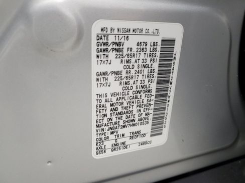 Used 2017 Nissan Rogue S AWD/4WD image 33