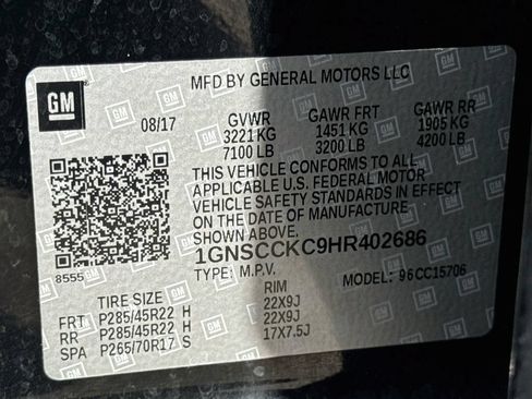 Used 2017 Chevrolet Tahoe Premier RWD image 42