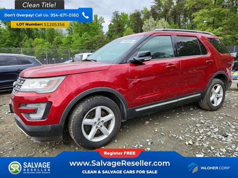 Used 2016 Ford Explorer XLT w/ Equipment Group 202A AWD/4WD image 1