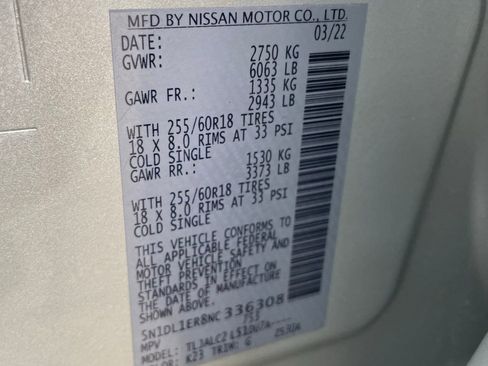 Used 2022 INFINITI QX60 Pure FWD image 28