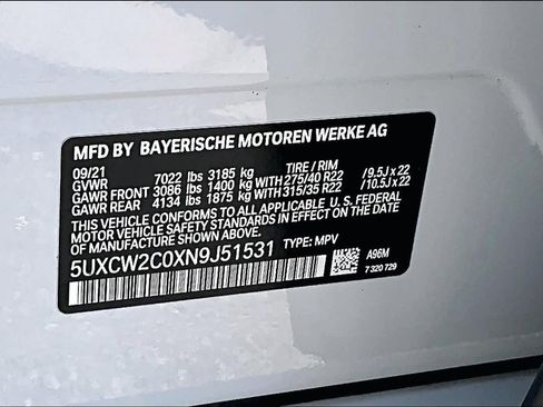 Used 2022 BMW X7 xDrive40i w/ Premium Package AWD/4WD image 39