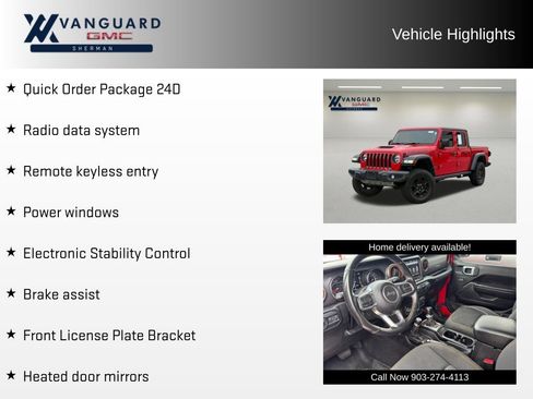 Used 2022 Jeep Gladiator Mojave w/ Trailer Tow Package AWD/4WD image 5