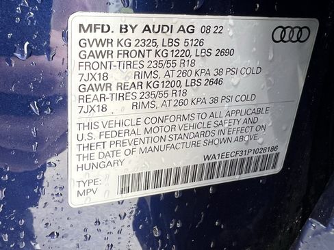 Certified 2023 Audi Q3 2.0T Premium Plus AWD/4WD image 37