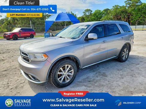 Used 2014 Dodge Durango Limited w/ Nav & Power Liftgate Group RWD image 1