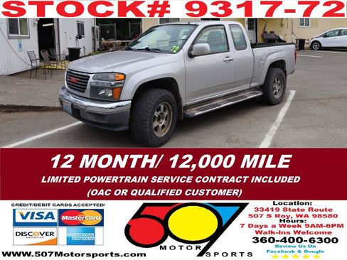 Used 2012 GMC Canyon W/T AWD/4WD image 2