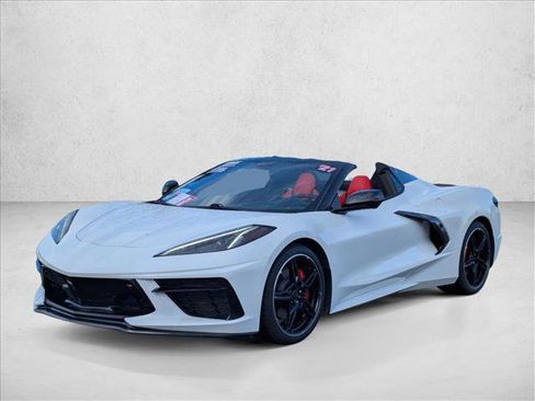 Used 2021 Chevrolet Corvette Stingray Premium Conv w/ 3LT image 2