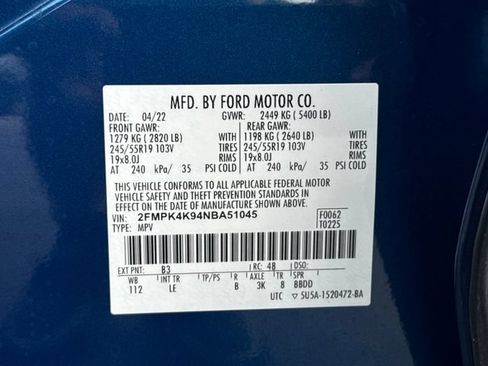 Used 2022 Ford Edge Titanium AWD/4WD image 37