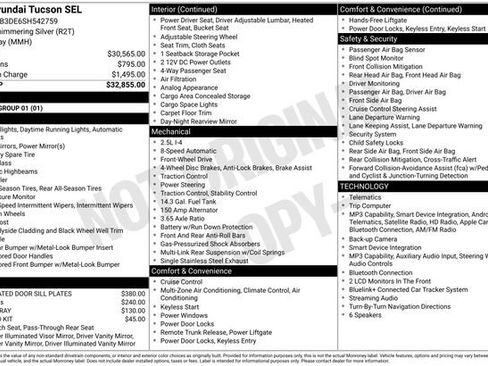 Certified 2025 Hyundai Tucson SEL FWD image 2
