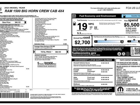 Used 2023 RAM 1500 Big Horn image 4