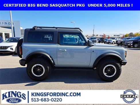 Certified 2021 Ford Bronco Big Bend w/ Sasquatch Package image 6