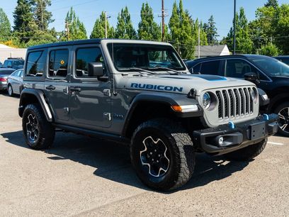 Used 2023 Jeep Wrangler Unlimited Rubicon 4xe w/ Steel Bumper Group