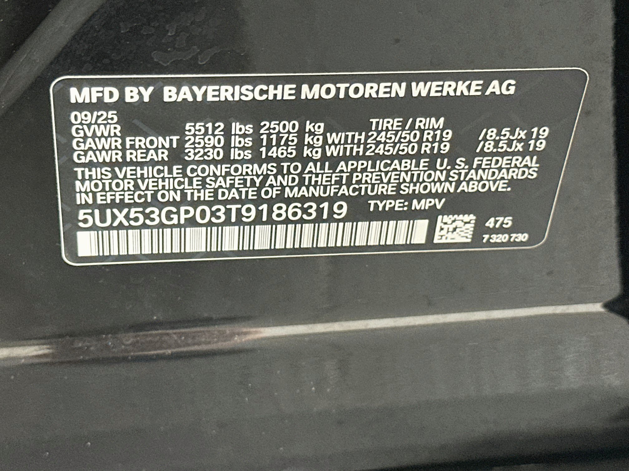 Used 2026 BMW X3 xDrive30i AWD/4WD image 12