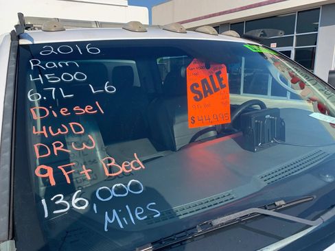 Used 2016 RAM 4500 Tradesman w/ Max Tow Package AWD/4WD image 3